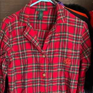 Ralph Lauren Red Plaid Shirt